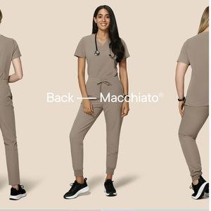 Mandala Scrubs Macchiato